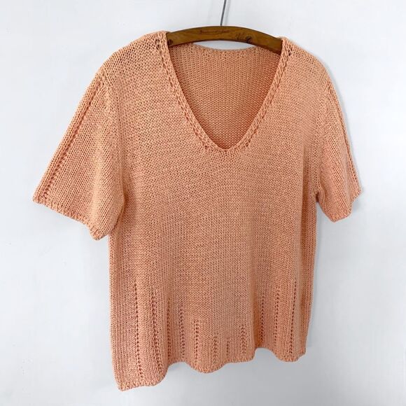 Chunky Knit Top Made in Italy - Picture 2 of 7